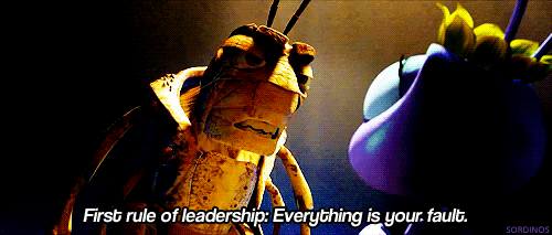 gif de insetos conversando sobre liderança