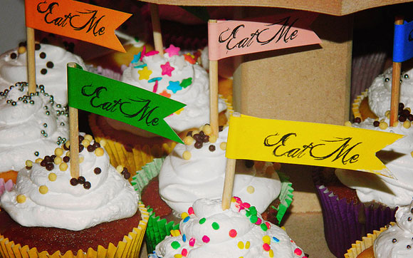 cupcakes alice no pais das maravilhas 15 anos