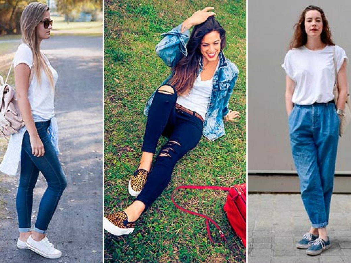 Volta às aulas: 9 ideias de looks para você usar com a sua T-shirt básica  do uniforme