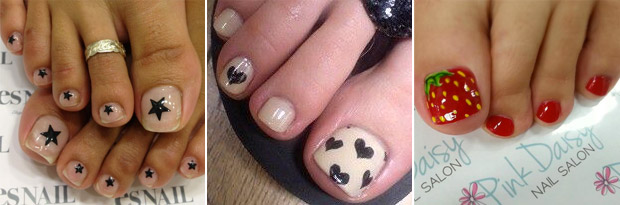 Esquenta Carnaval: 21 ideias de nail art para os seus pés