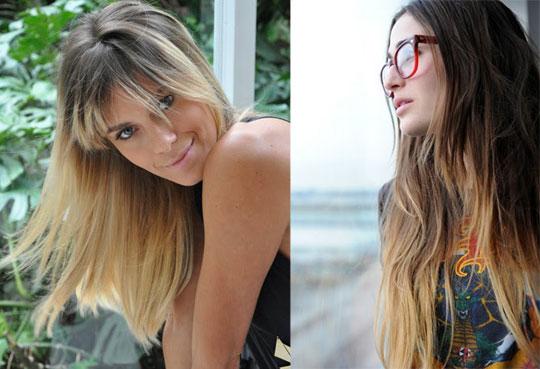 ashlee simpson hair ombre