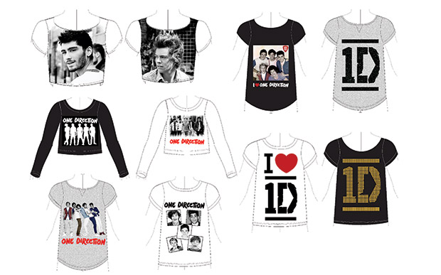 Blusas de best sale one direction