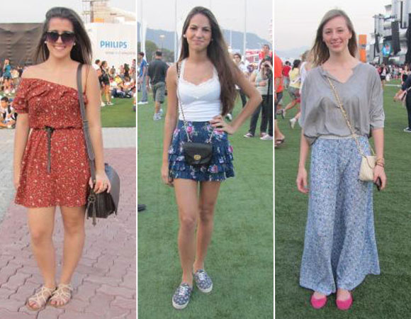 Os melhores looks na estreia do Rock in Rio 2011!