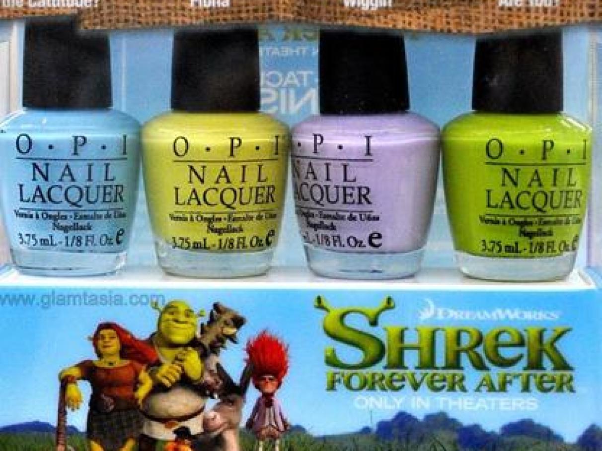 Mini-esmaltes Shrek Forever After da OPI! | Capricho