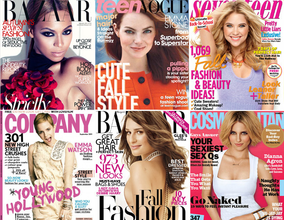 As capas de revistas mais importantes do mundo fashion!