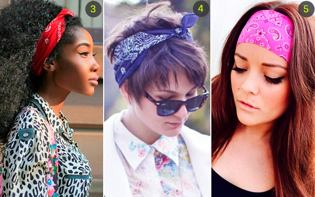 Aprenda jeitos criativos de usar bandana no cabelo! | Capricho