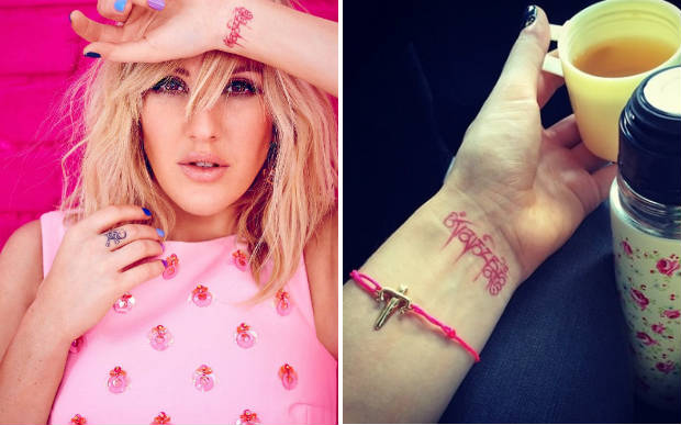 O significado das tattoos de Ellie Goulding