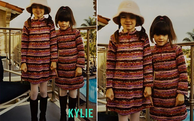 Kendall e Kylie look combinandinho