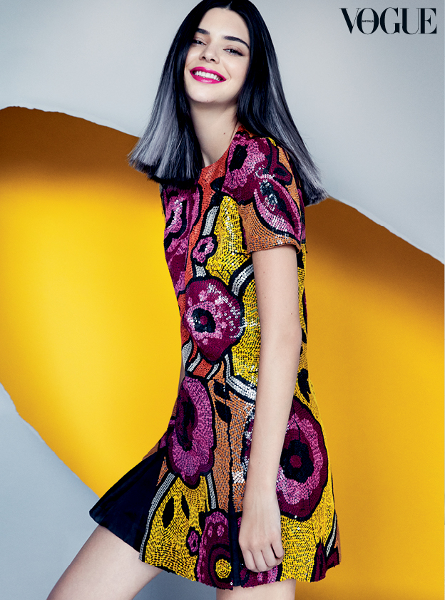 kendall jenner-cabelo cinza Foto: Patrick Demarchelier