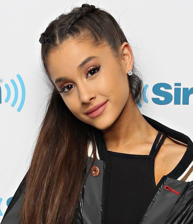 Ariana Grande Visits The SiriusXM Studios Ariana Grande Visits The SiriusXM Studios