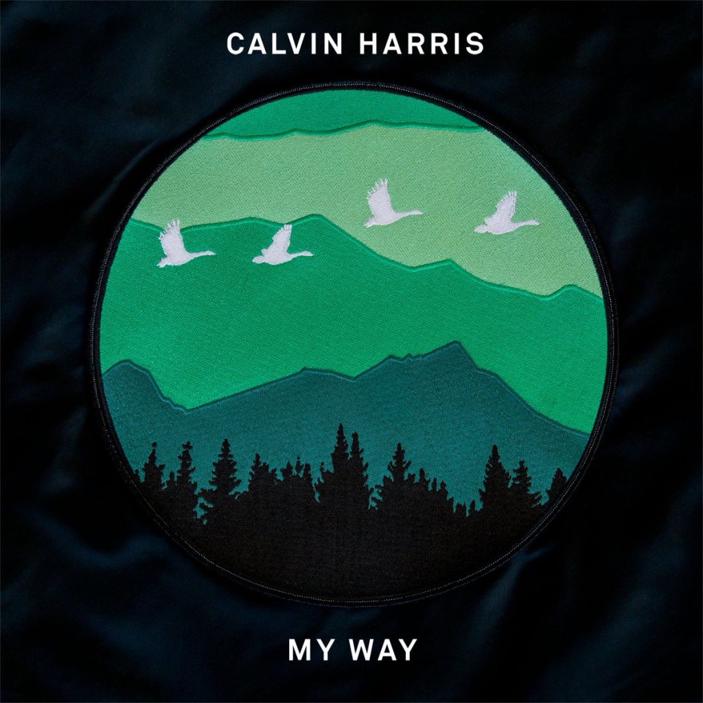 Capa do novo single do Calvin Harris, The Way