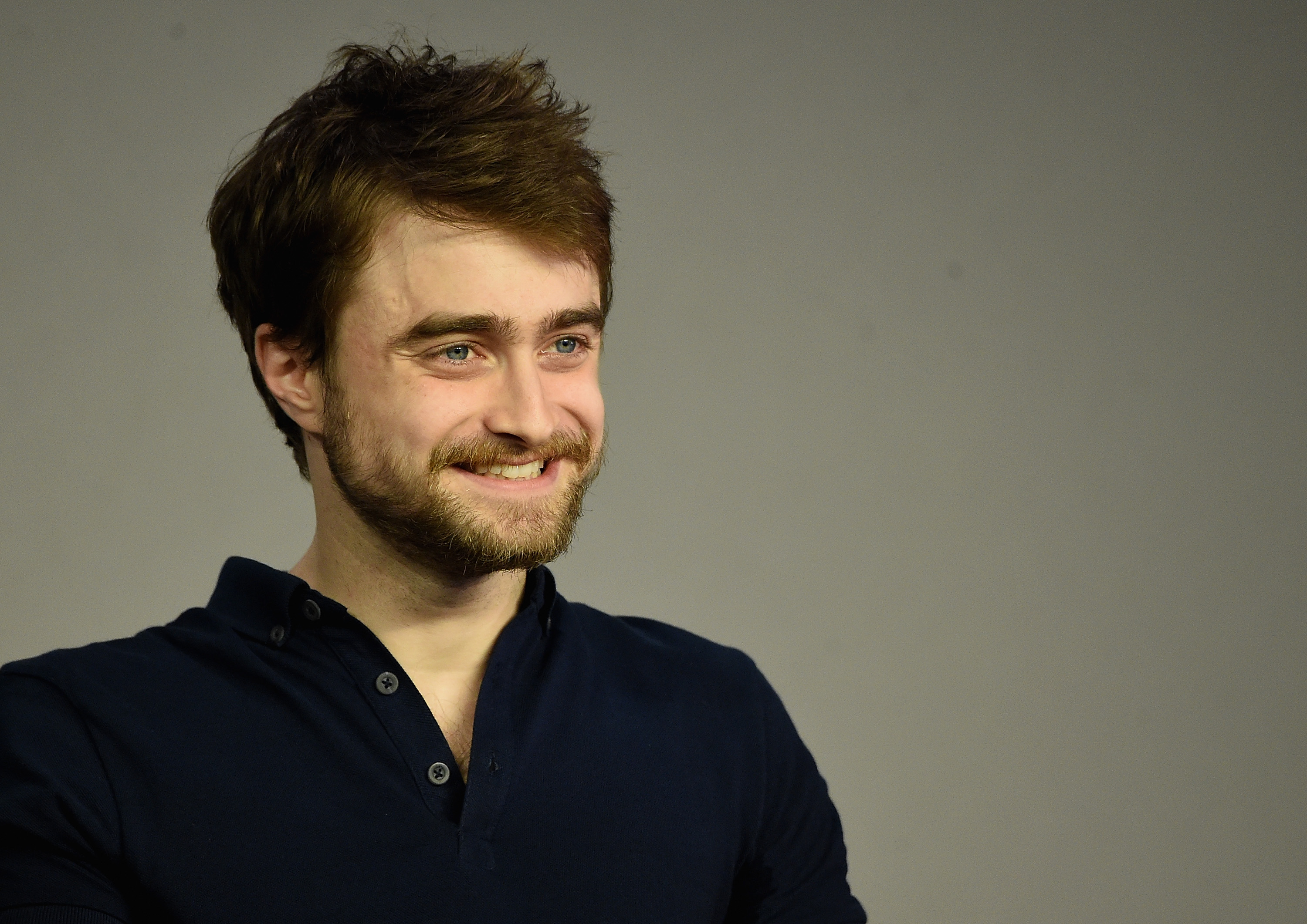 Daniel Radcliffe sorrindo