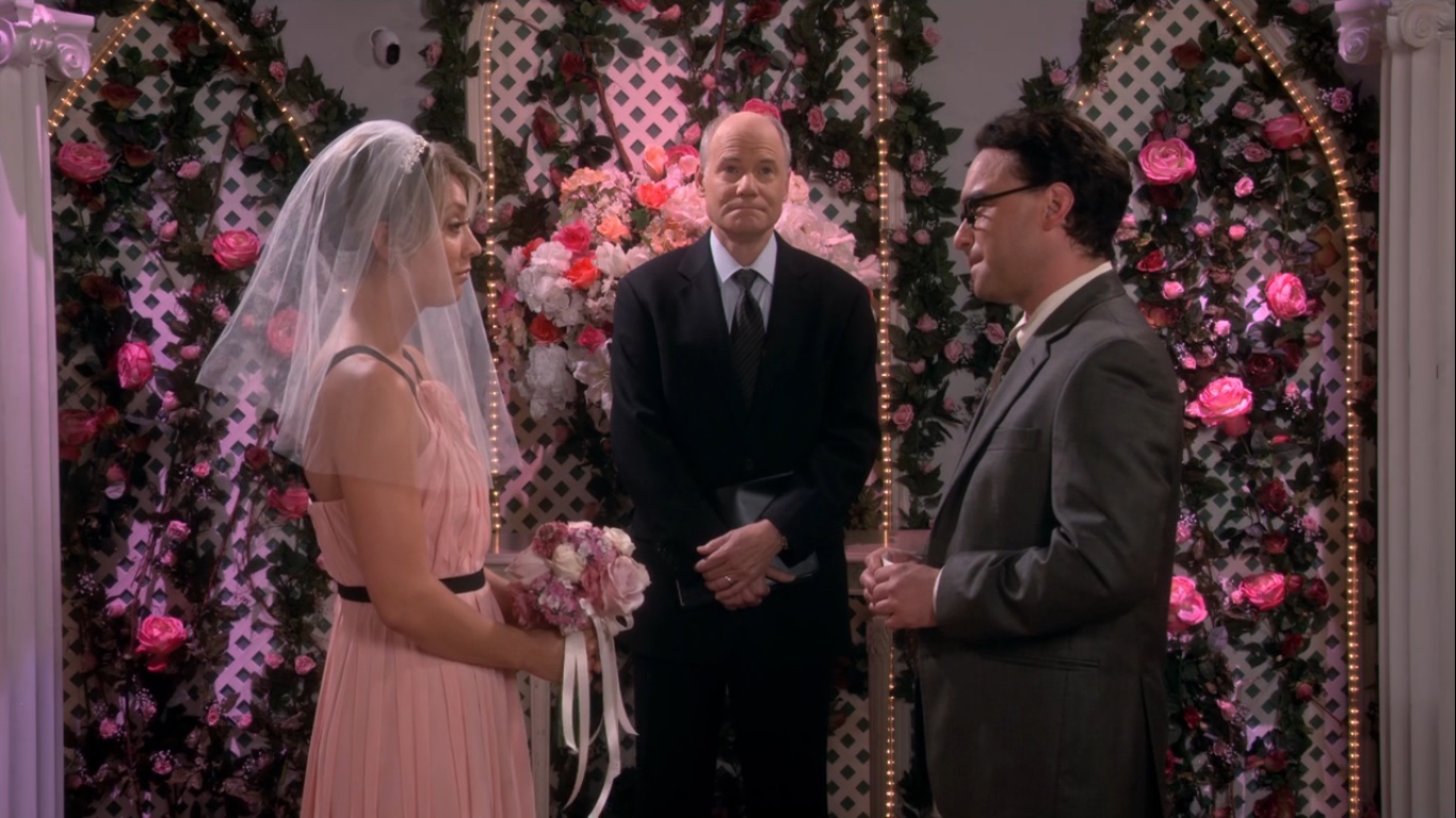 Em The Big Bang Theory, Penny e Leonard já casaram em Las Vegas