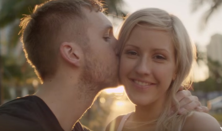 Print do clipe de Calvin Harris e Ellie Goulding