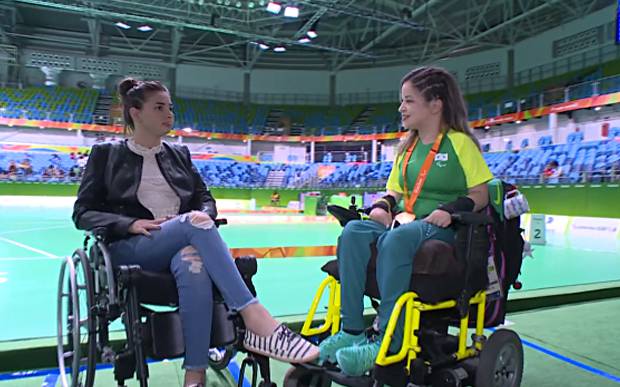 Evani Soares, campeã paralímpica, dá vários conselhos lindos para Lais Souza
