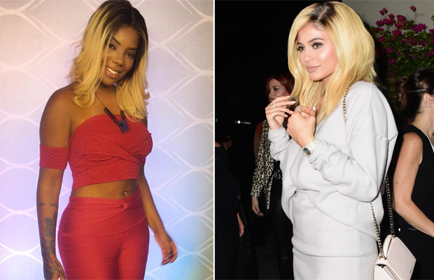 Ludmilla cabelo igual Kylie Jenner