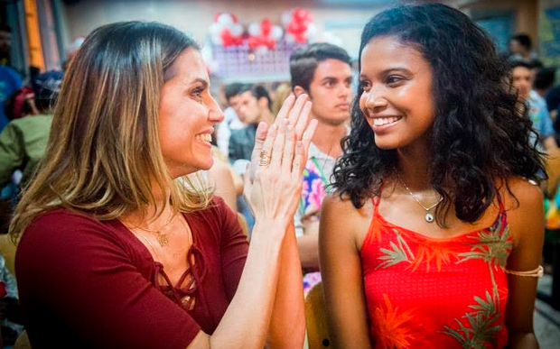 Acompanhamos a gravação de uma cena bem especial de Malhação