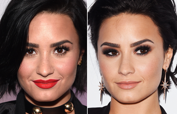 Demi Lovato maquiagem clássica