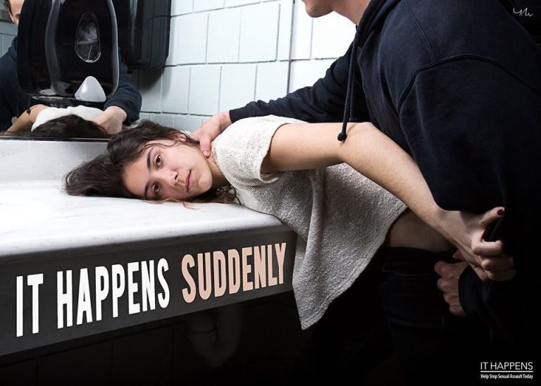 Projeto fotográfico mostra que abuso sexual 'It Happens'