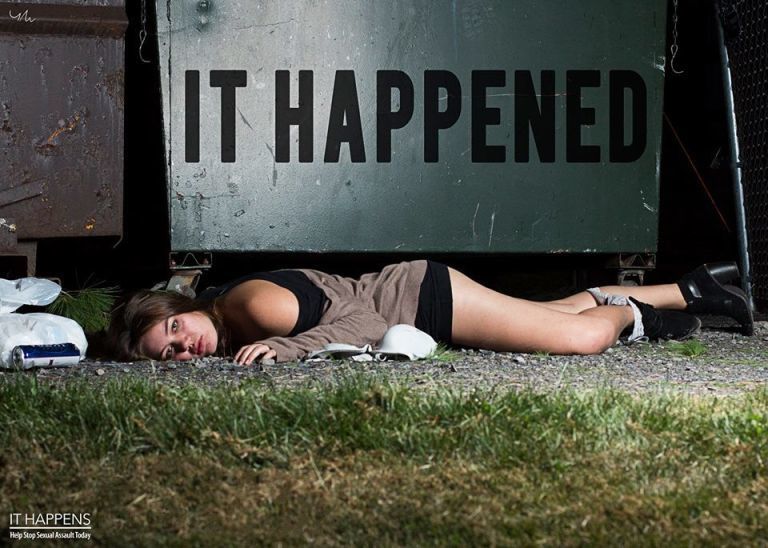 Projeto fotográfico mostra que abuso sexual 'It Happens'