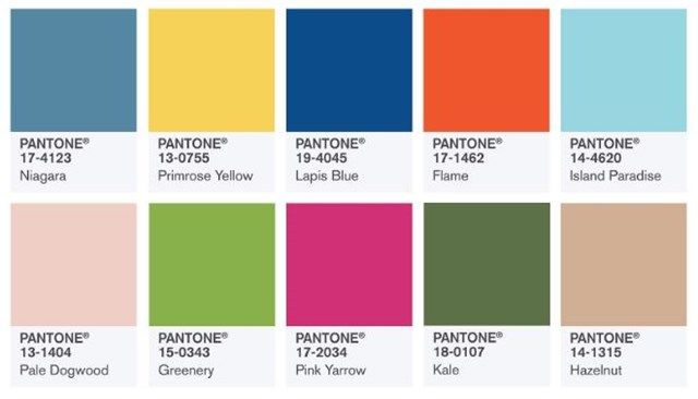 as-cores-de-2017-pantone Essas são as cores de vão bombar em 2017. como divulgado pela Pantone. Foto: