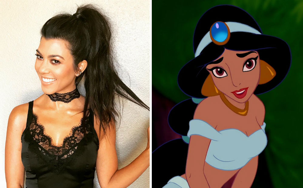 kardashians-princesas-03 Reprodução/Instagram e Reprodução