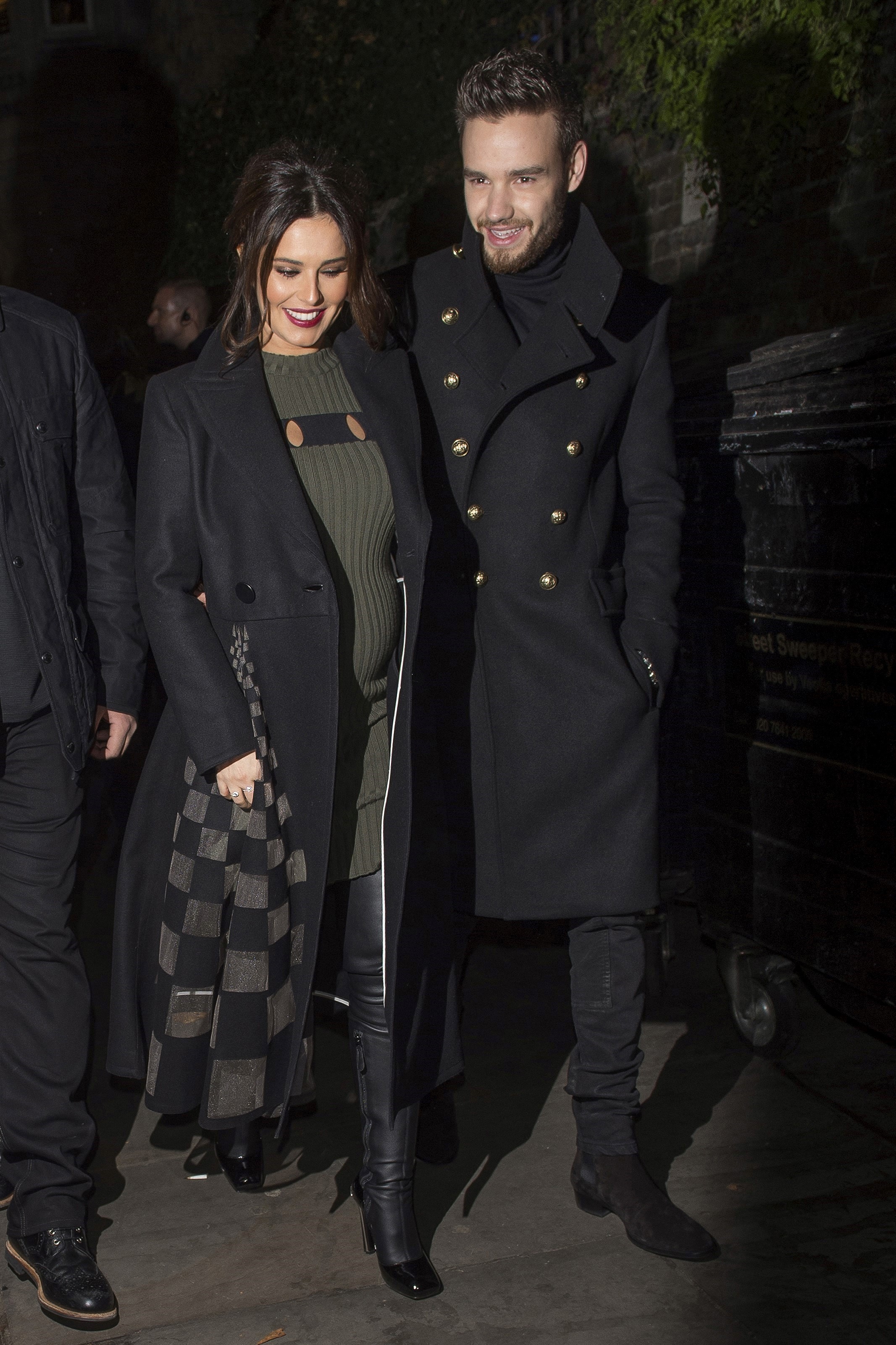 Cheryl and Liam Payne participate in the ceremony at St. James Church (AKM-GSI)