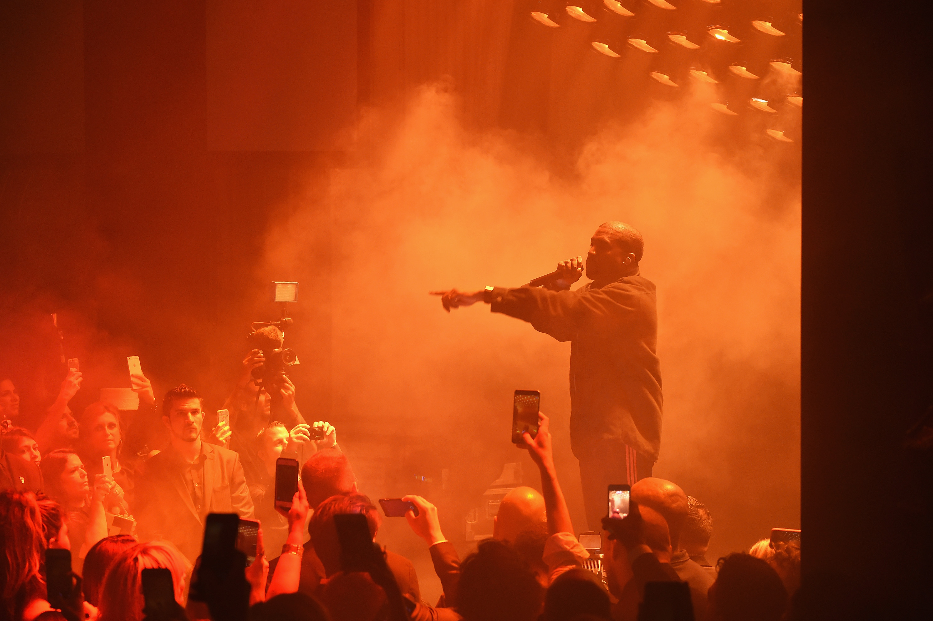 kanye-west-concert Jamie McCarthy/Getty Images for Harper's Bazaar