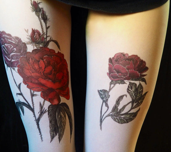 meia-calça tatuagem Foto: