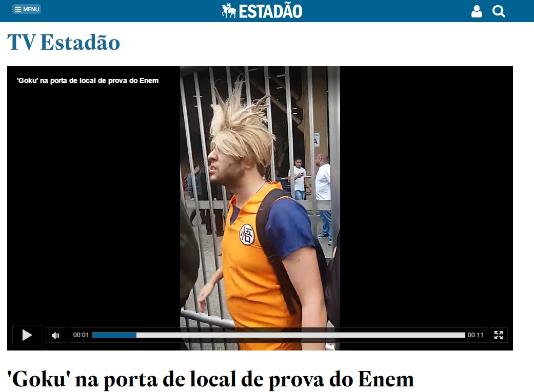 momentos-absurdos-do-enem-goku-no-portao-da-prova (Reprodução)