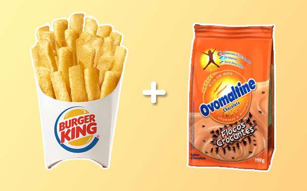Burger King lança batata frita com calda de Ovomaltine. Será?