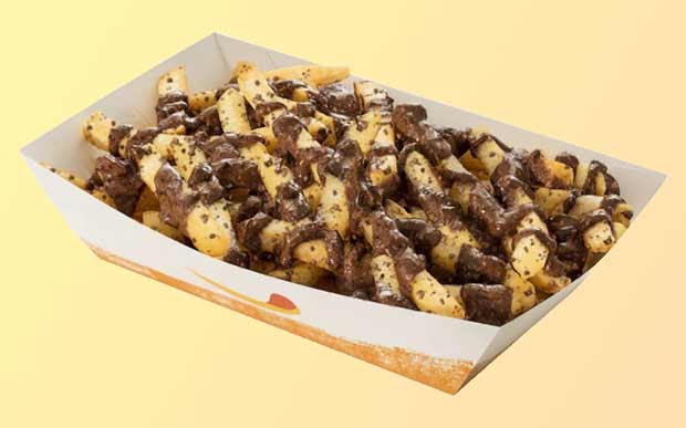 Burger King lança batata frita com calda de Ovomaltine. Será? Burger King lança batata frita com calda de Ovomaltine. Será?