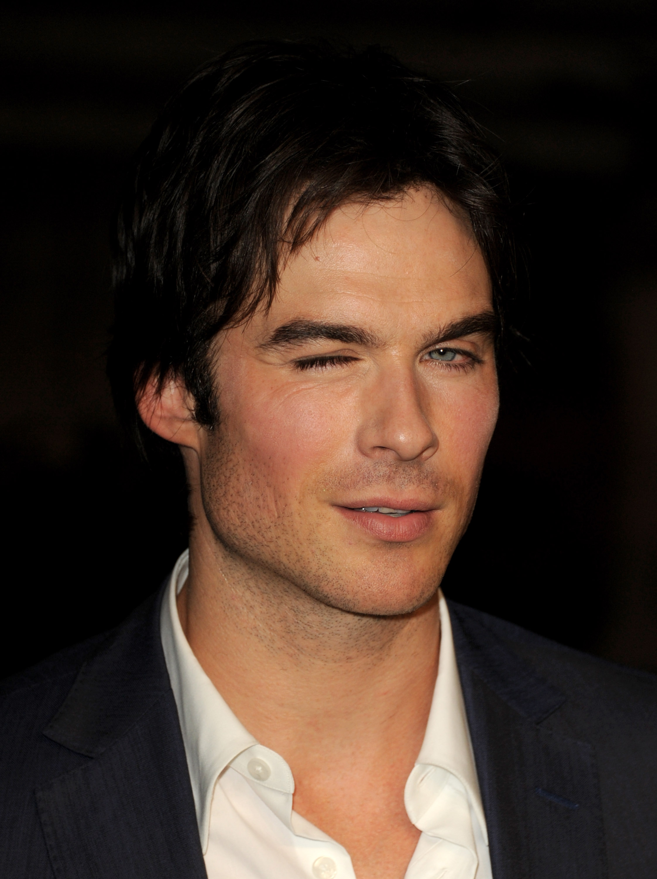 BURBANK, CA - SEPTEMBER 29: Actor Ian Somerhalder arrives at the 2012 Environmental Media Awards at Warner Brothers Studios on September 29, 2012 in Burbank, California. (Photo by Kevin Winter/Getty Images)