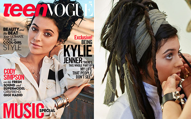 kylie-jenner-dreads Fotos: Teen Vogue