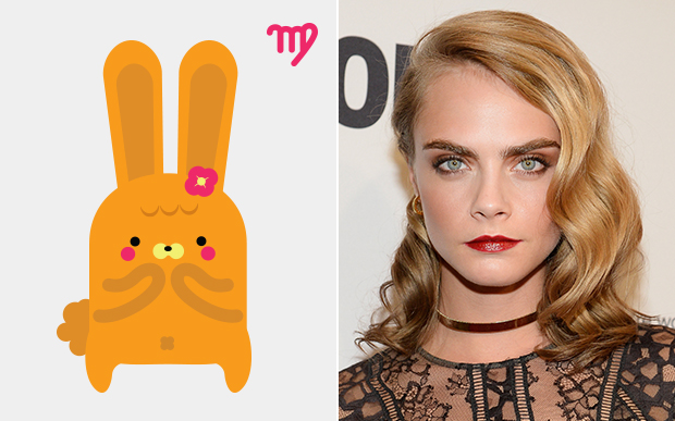 penteado-signo-virgem Cara Delevingne