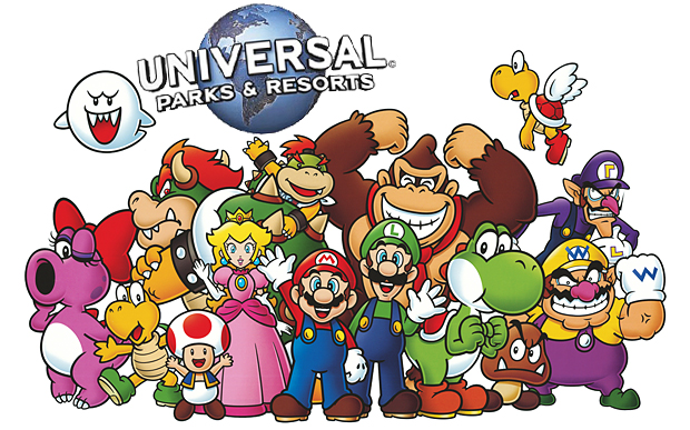 Nintendo vira parque do Universal