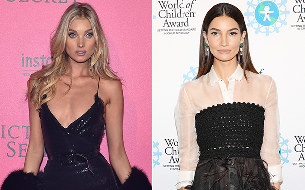 Elsa Hosk, à esquerda, e Lily Aldrigde, à direita. Foto: