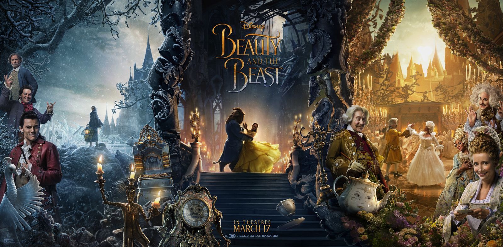 poster-a-bela-e-a-fera Divulgação/Disney