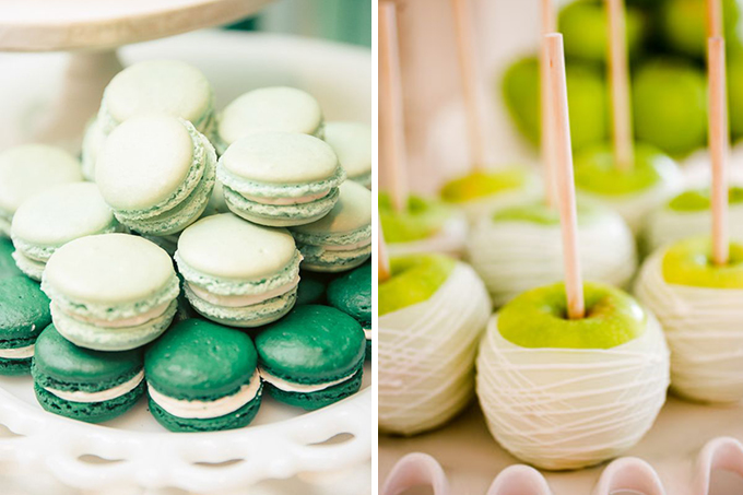 festa de 15 anos verde