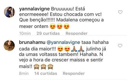 bruna-hamu-yanna-lavigne Reprodução/Instagram