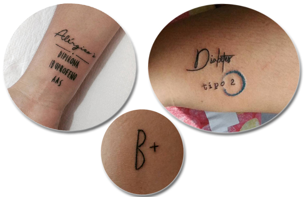 Tatuagens de segurança Tatuagens de segurança