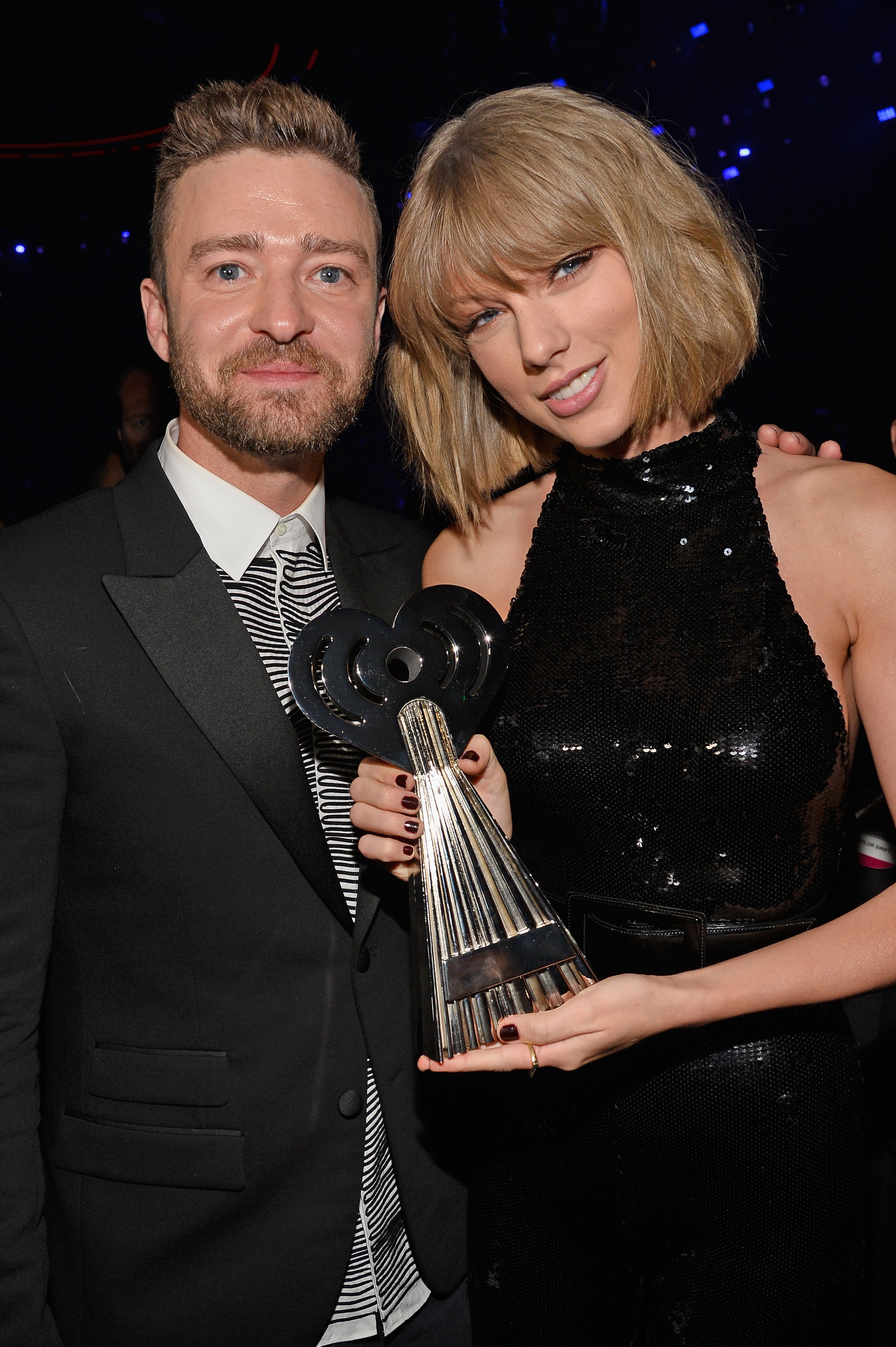 justin-timberlake-taylor-swift Frazer Harrison/Getty Images for iHeartRadio