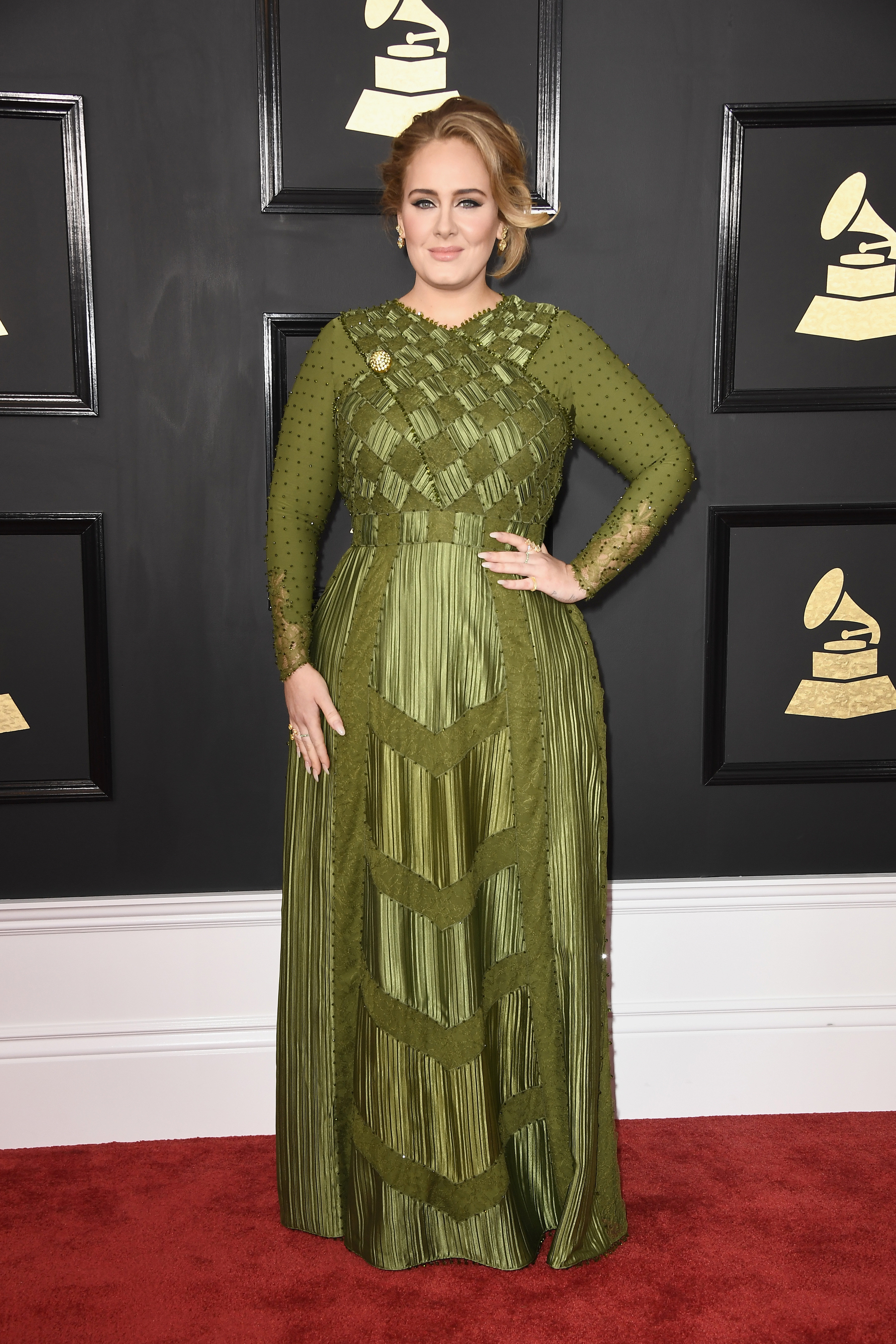 Adele The 59th GRAMMY Awards - Arrivals Foto: