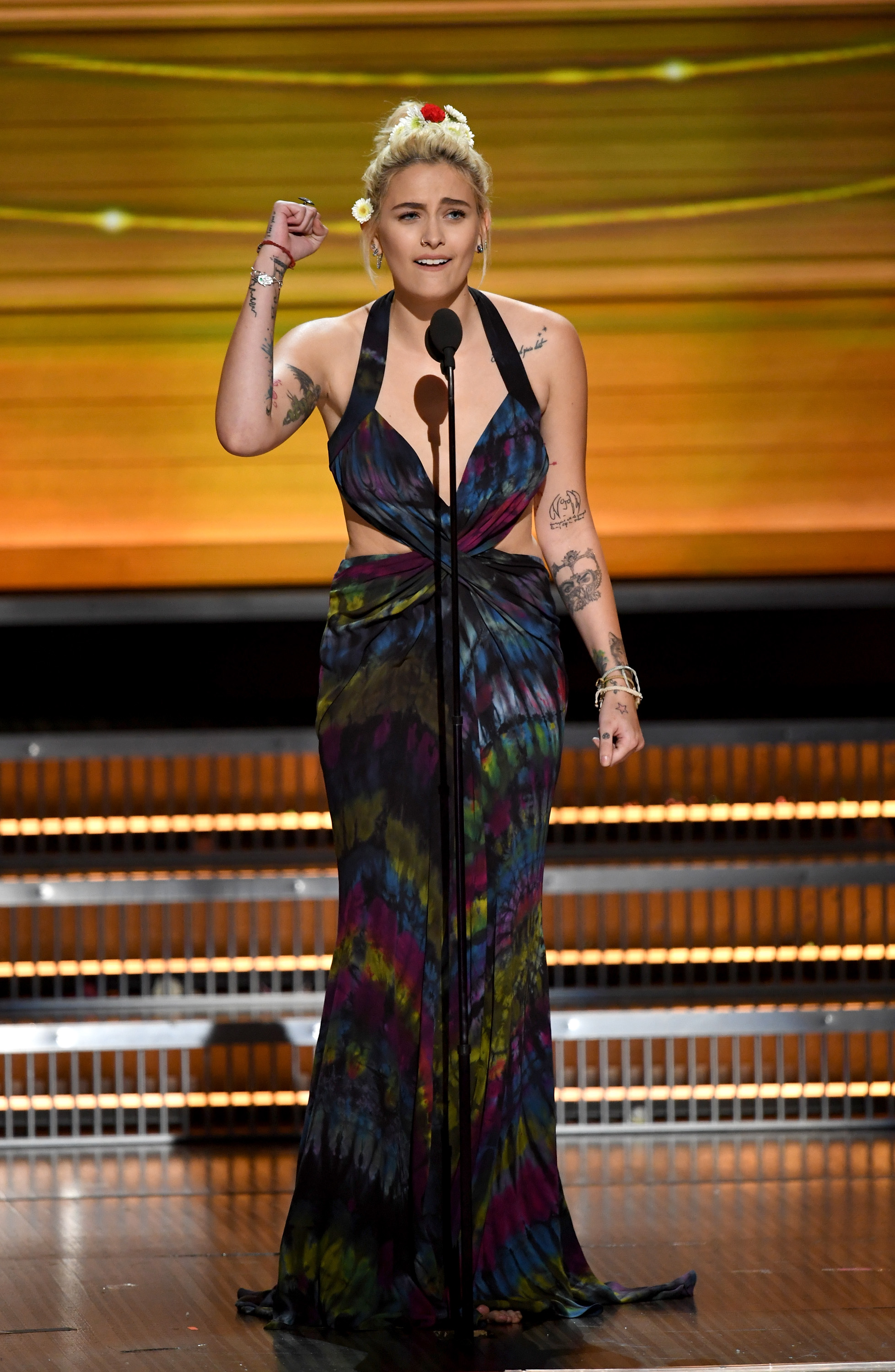 paris jackson 59th GRAMMY Awards - Show Foto: