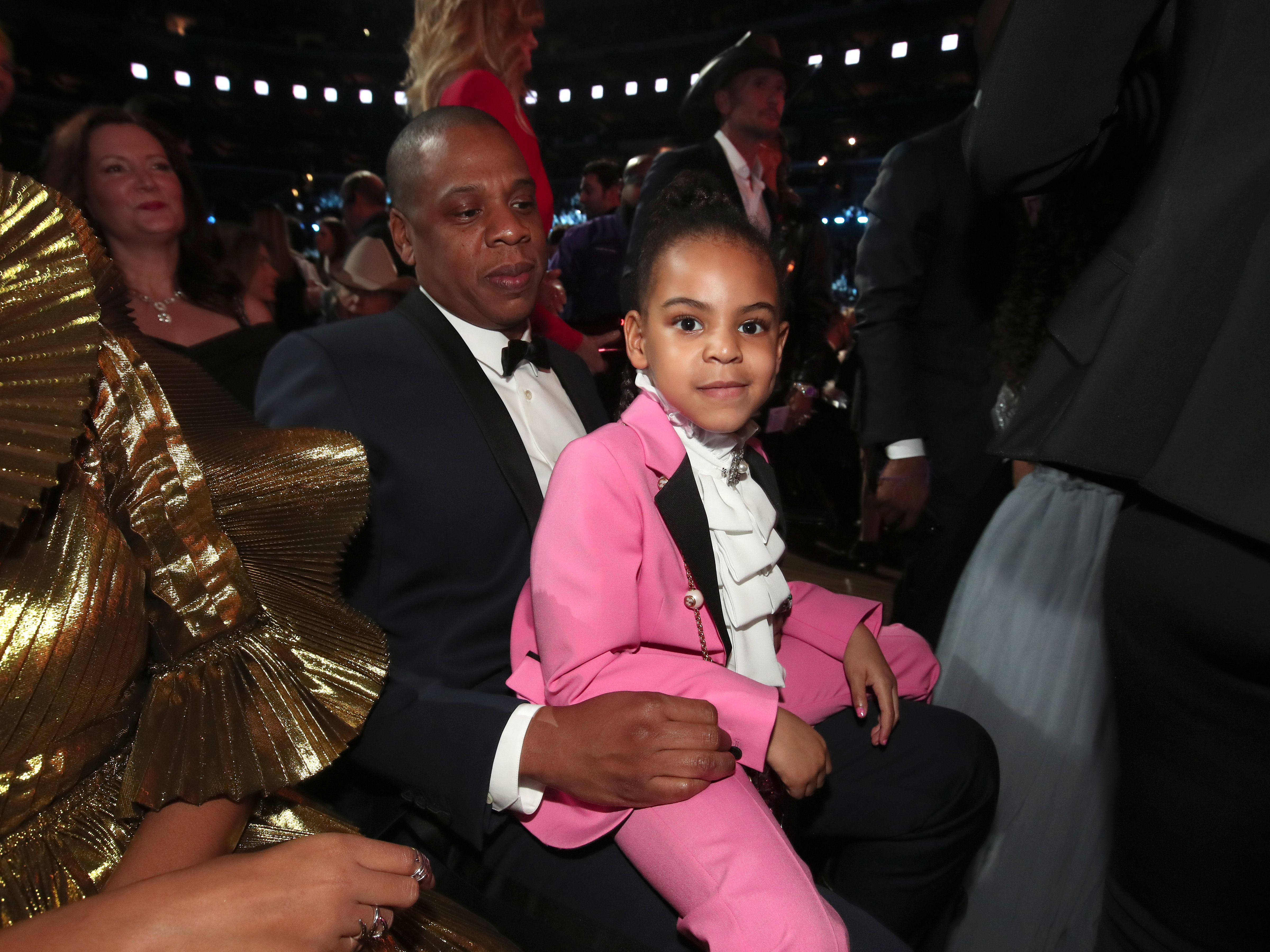 Blue Ivy The 59th GRAMMY Awards - Roaming Show