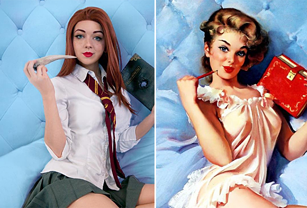 Harry Potter na versão pin up é precioso demais para esse mundo!