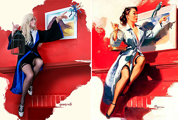 Harry Potter na versão pin-up é precioso demais para esse mundo!