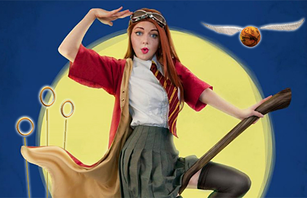 Harry Potter na versão pin up é precioso demais para esse mundo!