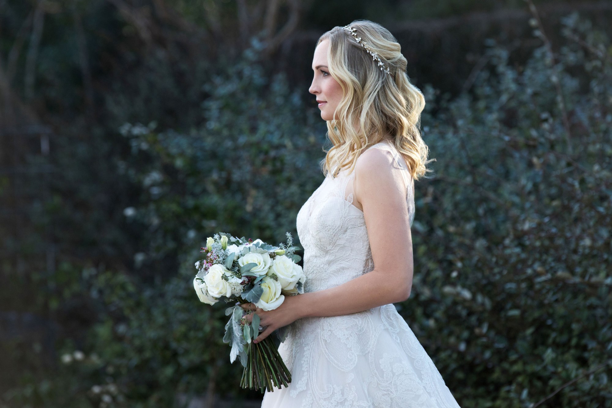 The Vampire Diaries -- "We're Planning a June Wedding" -- Image Number: VD815c_0233.jpg -- Pictured: Candice King as Caroline -- Photo: Bob Mahoney/The CW -- ÃÂ© 2017 The CW Network, LLC. All Rights Reserved.