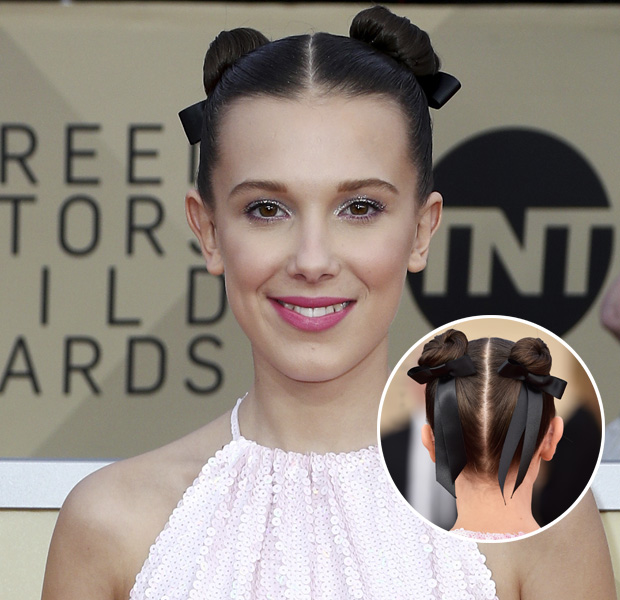 millie-bobby-brown-famosa-cabelo-com-laços